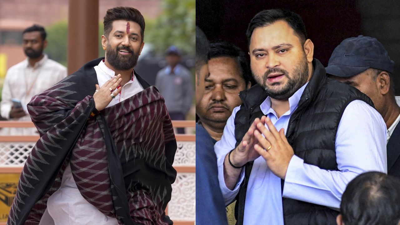chirag paswan and tejashwi yadav
