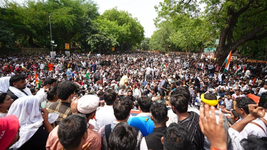 Cockroach Janta Party Protest