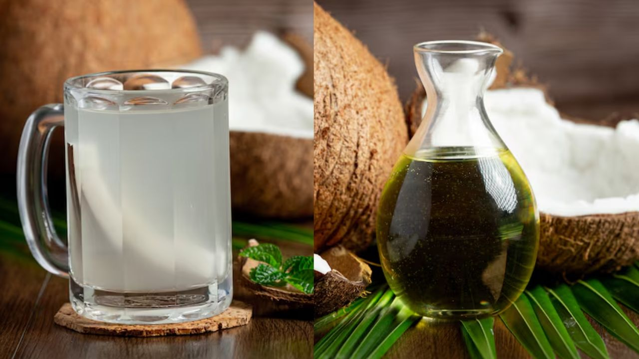 Coconut Drink and Coconut Oil
