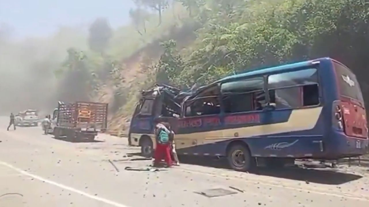 Colombia bus explosion