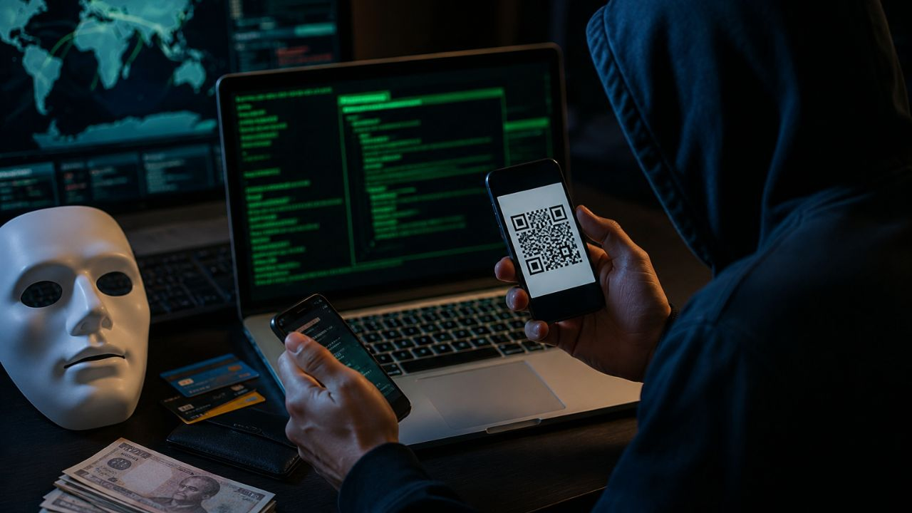 AI generated image of cyber fraud