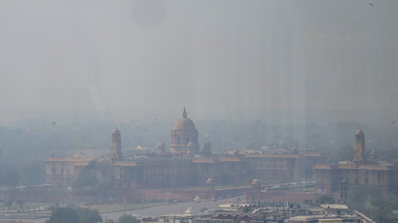 Delhi Air Pollution PTI