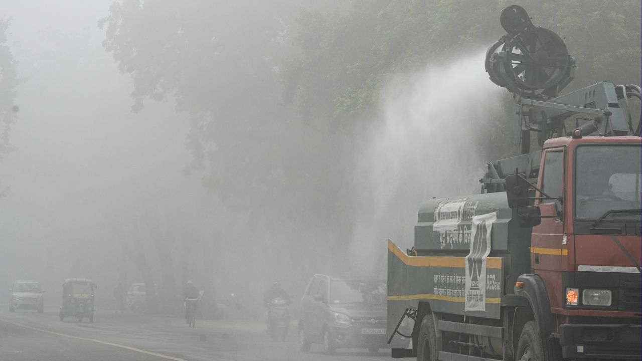 Delhi AIR Pollution PTI प्रदूषण