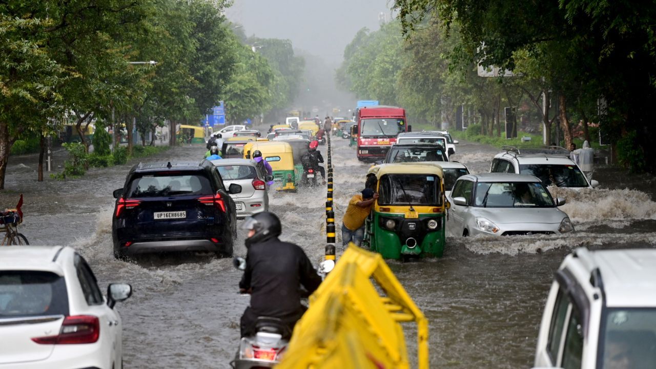 Delhi Waterlogging ANI