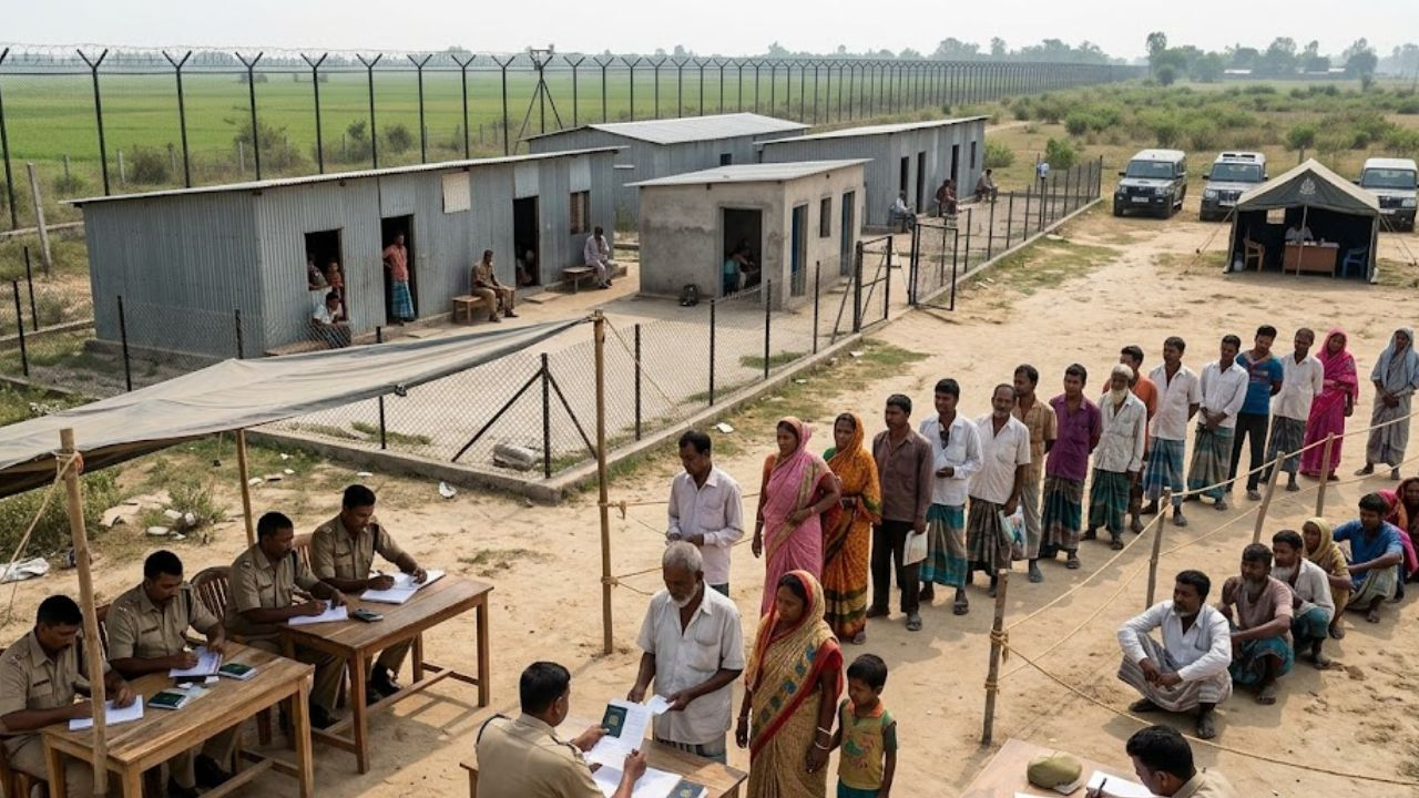 ai generated image of detention centers
