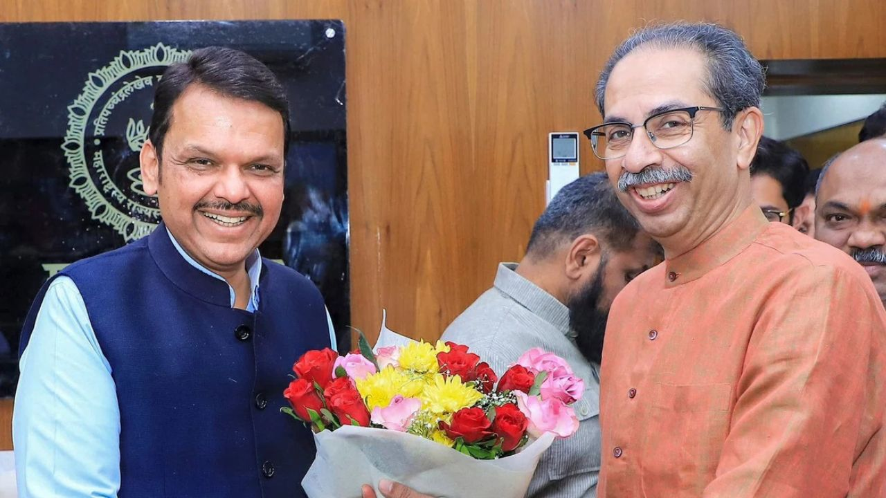 Devendra Fadanvis and Uddhav