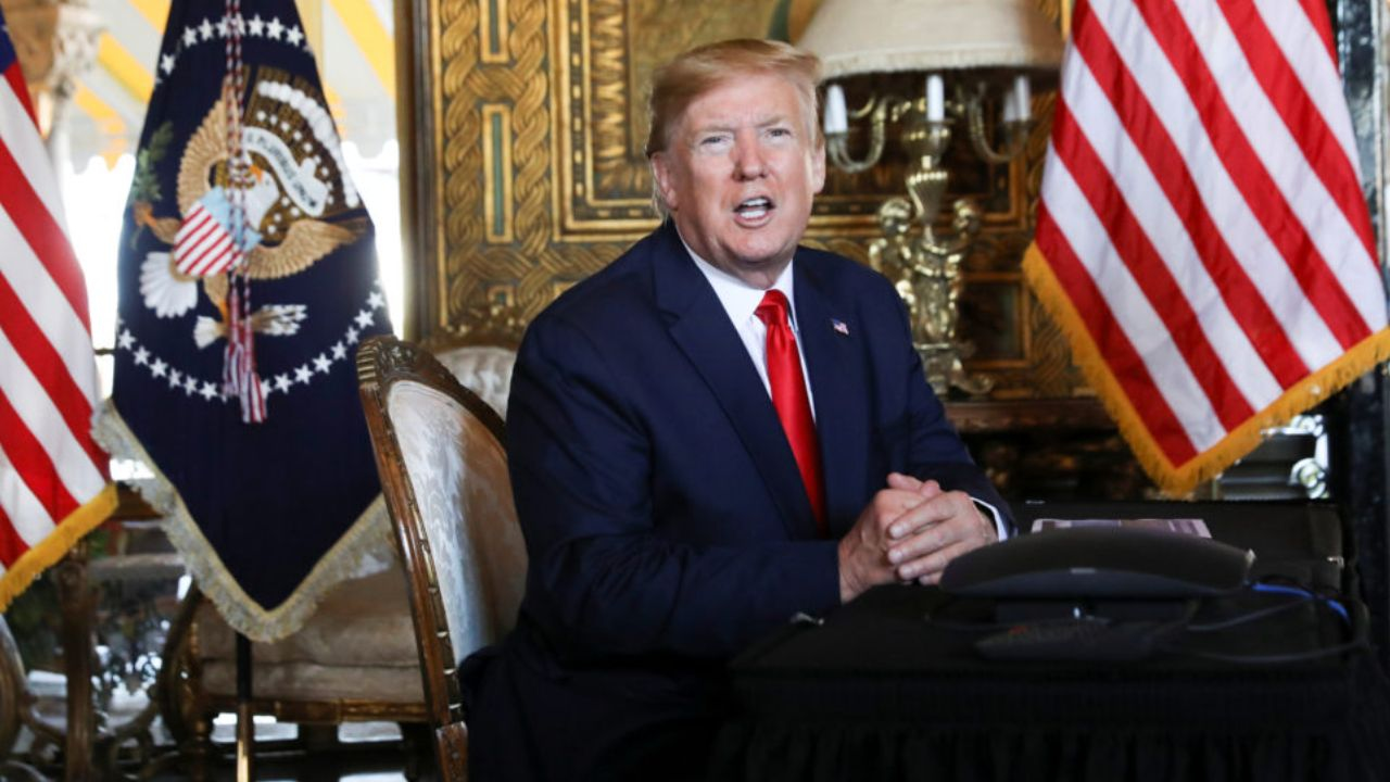 US President Donald Trump