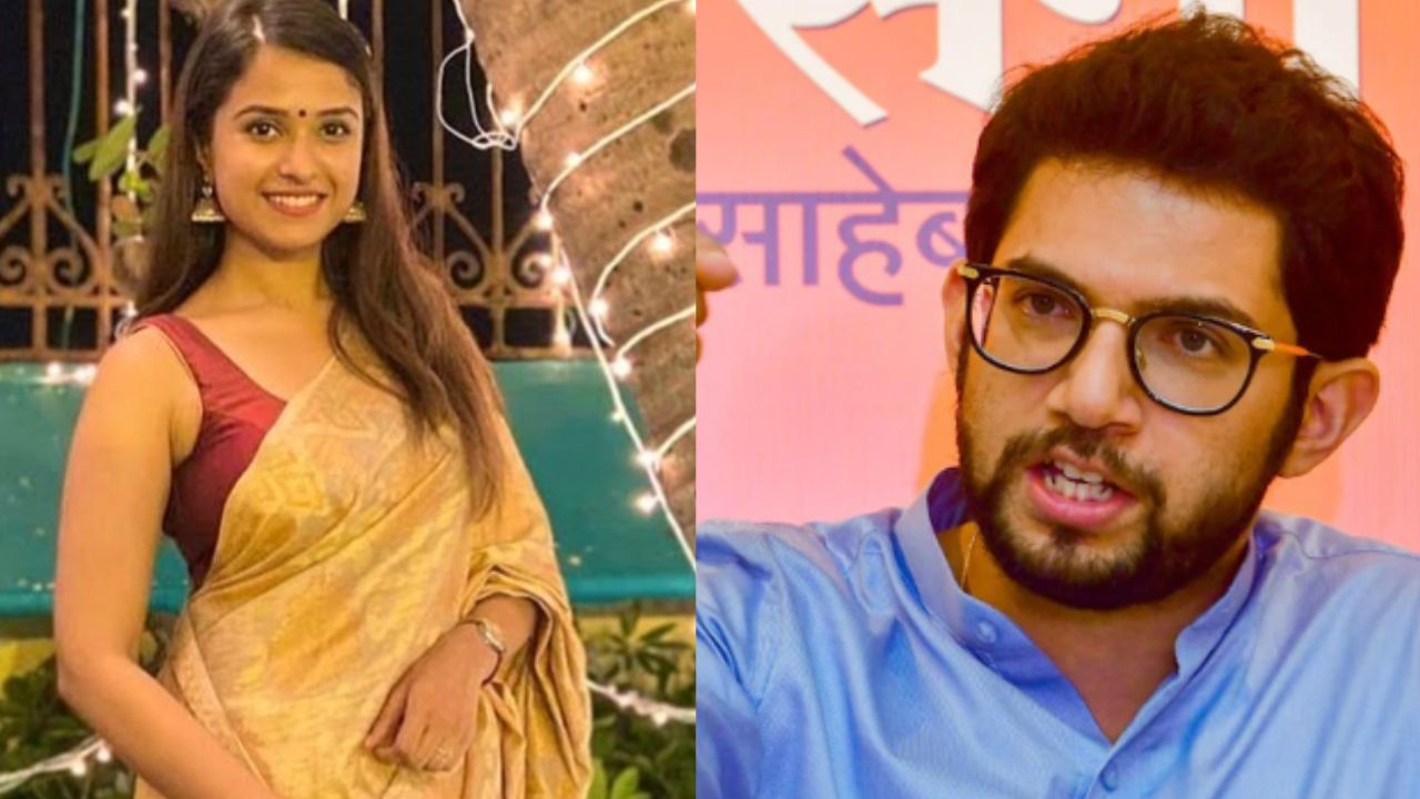 Disha Salian and Aditya Thackeray