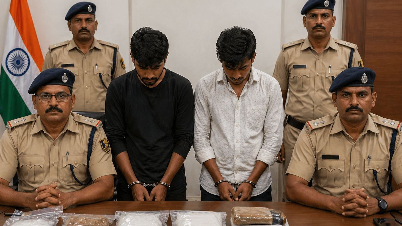 ai generated image of two people arrested