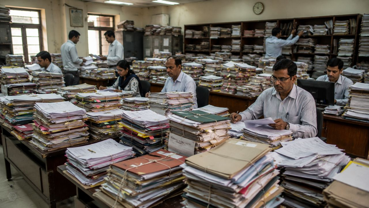 ai generated image of ed office