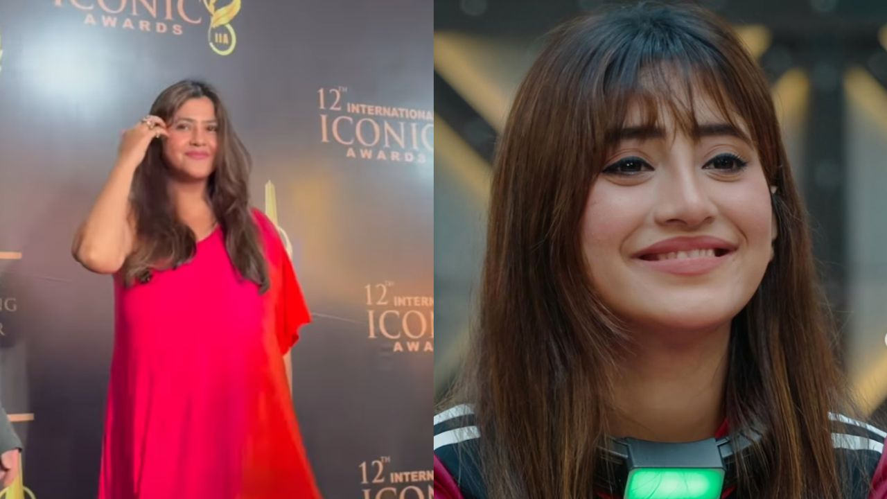 ekta kapoor and shivangi joshi