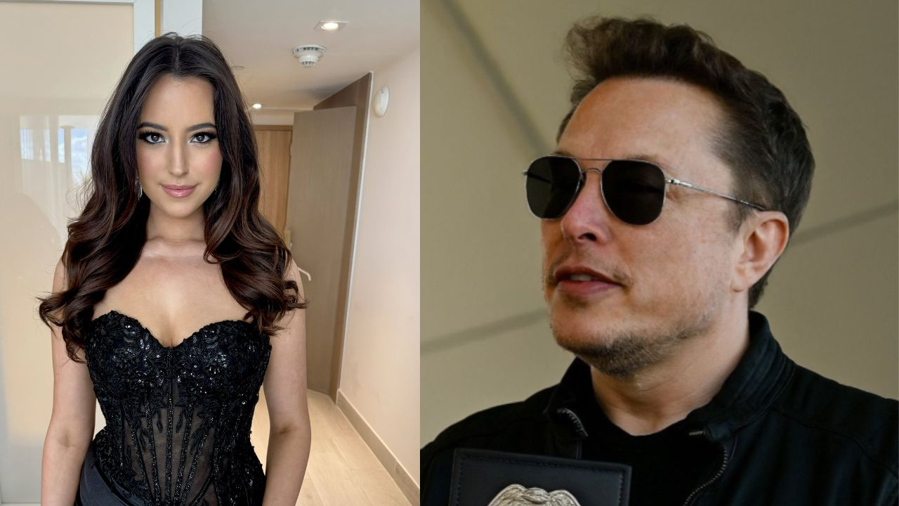 Ashley St. Clair and Elon Musk.