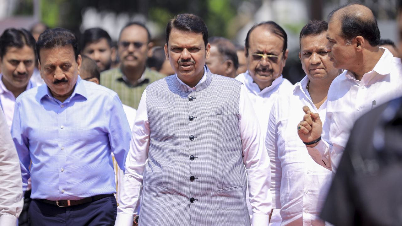 Devendra fadnavis resolves shivsena ncp tussle over raigad guardian minister