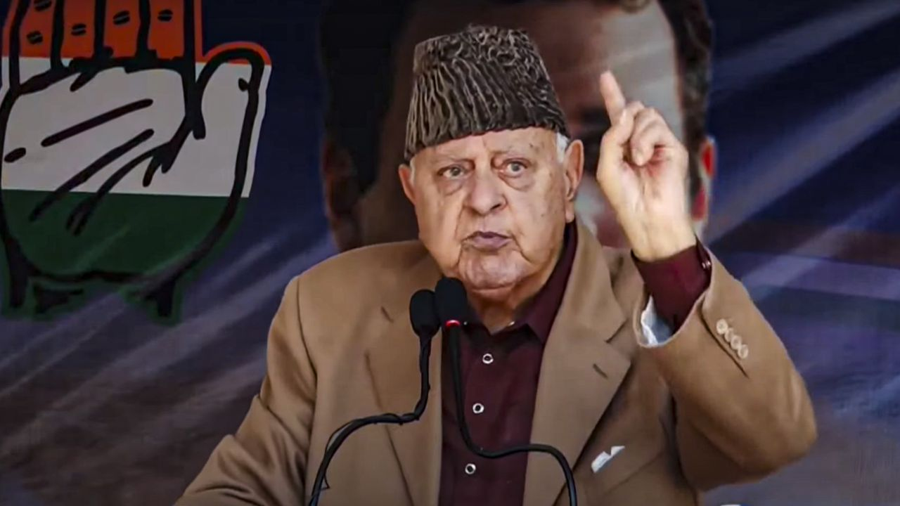 farooq abdullah । Photo Credit: PTI