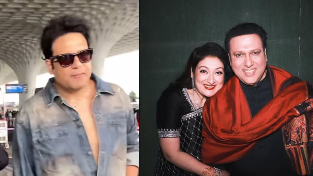 krushna abhishek, Govinda and Sunita AHhuja