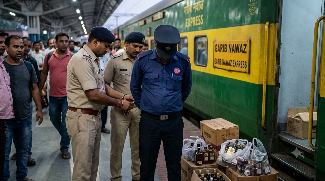 Coach Attendant Arrested