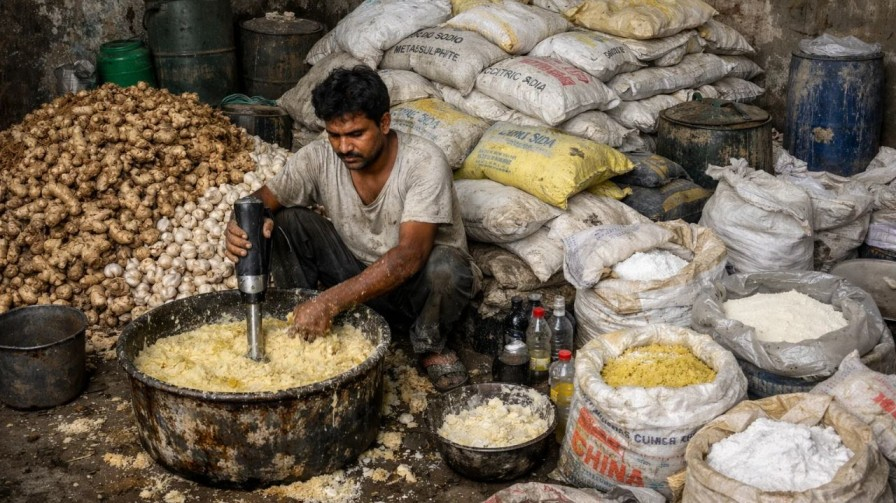 fake ginger garlic paste