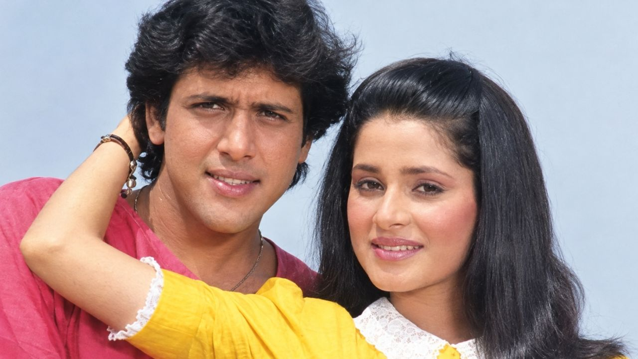 Govinda and Neelam kothari