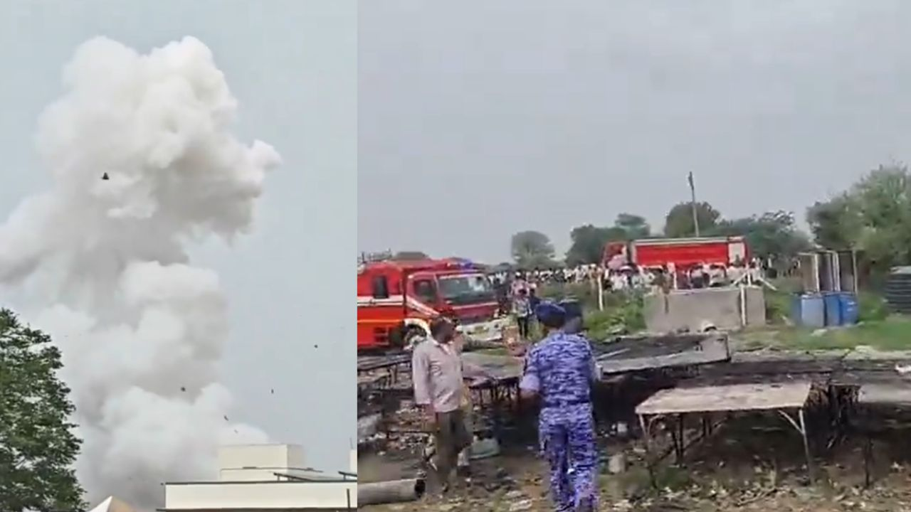Ahmedabad firecracker factory explosion