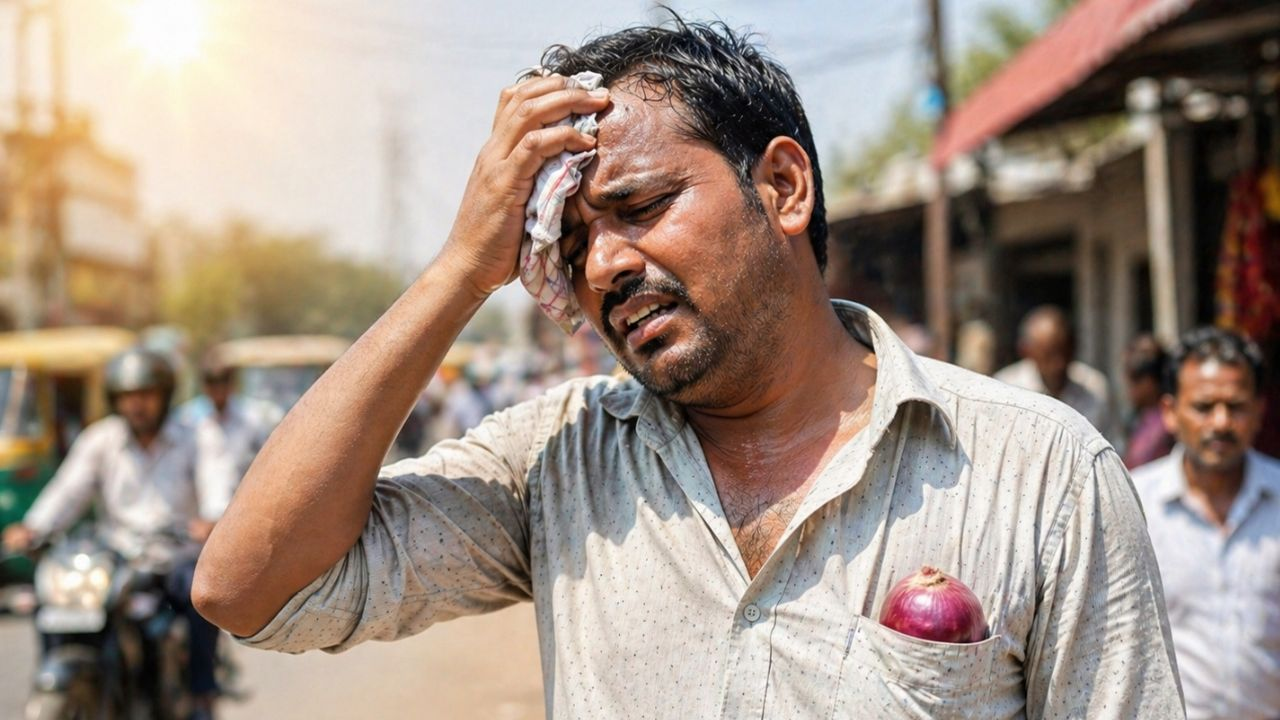 beat heat with onion