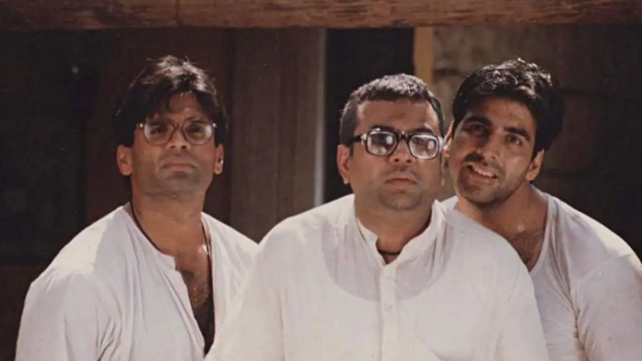 sunil shetty, paresh rawal and akshay kumar