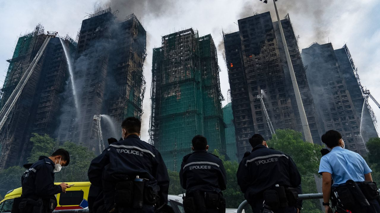 hong kong fire
