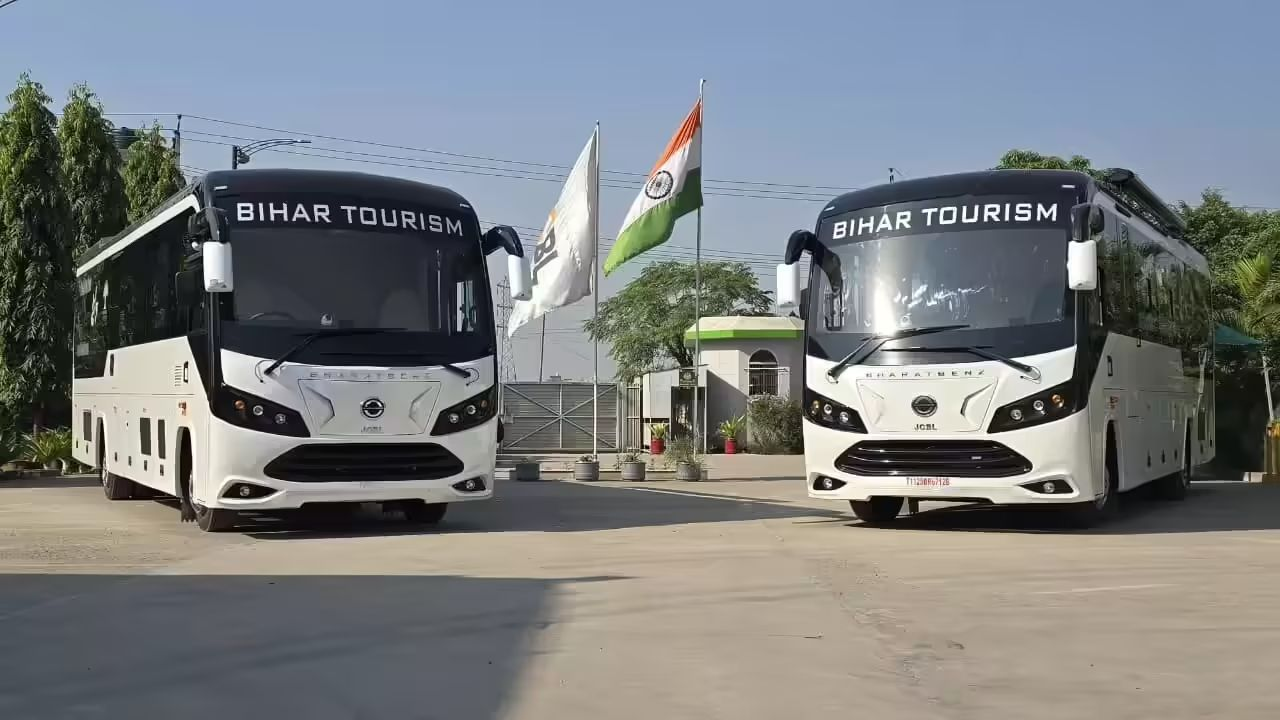 Bihar tourism luxury bus