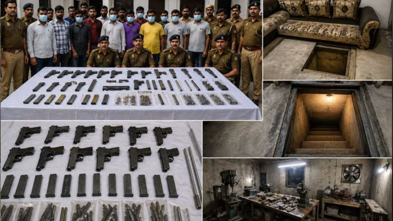 illegal arms factory