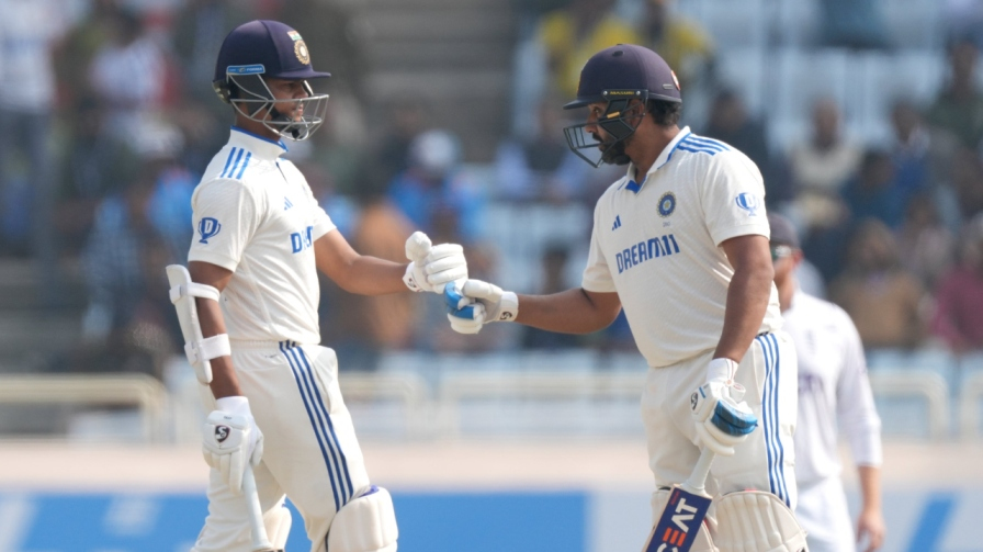 Rohit Sharma Yashasvi Jaiswal 