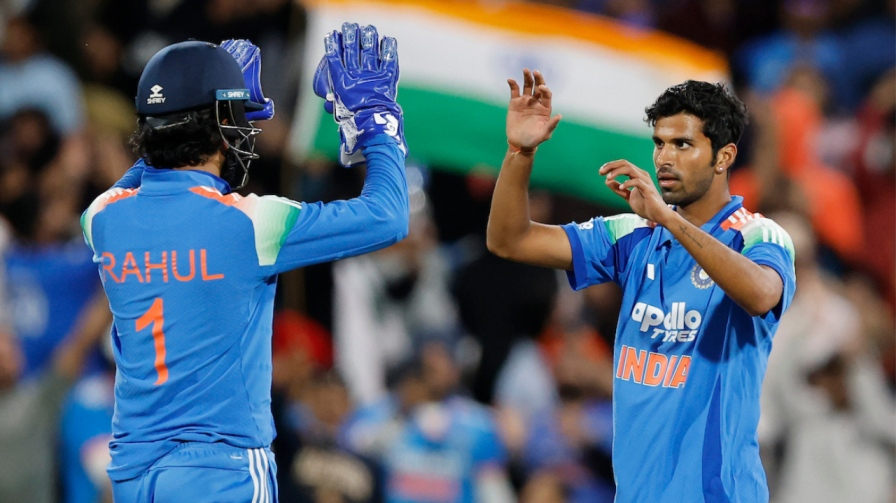 KL Rahul Washington Sundar