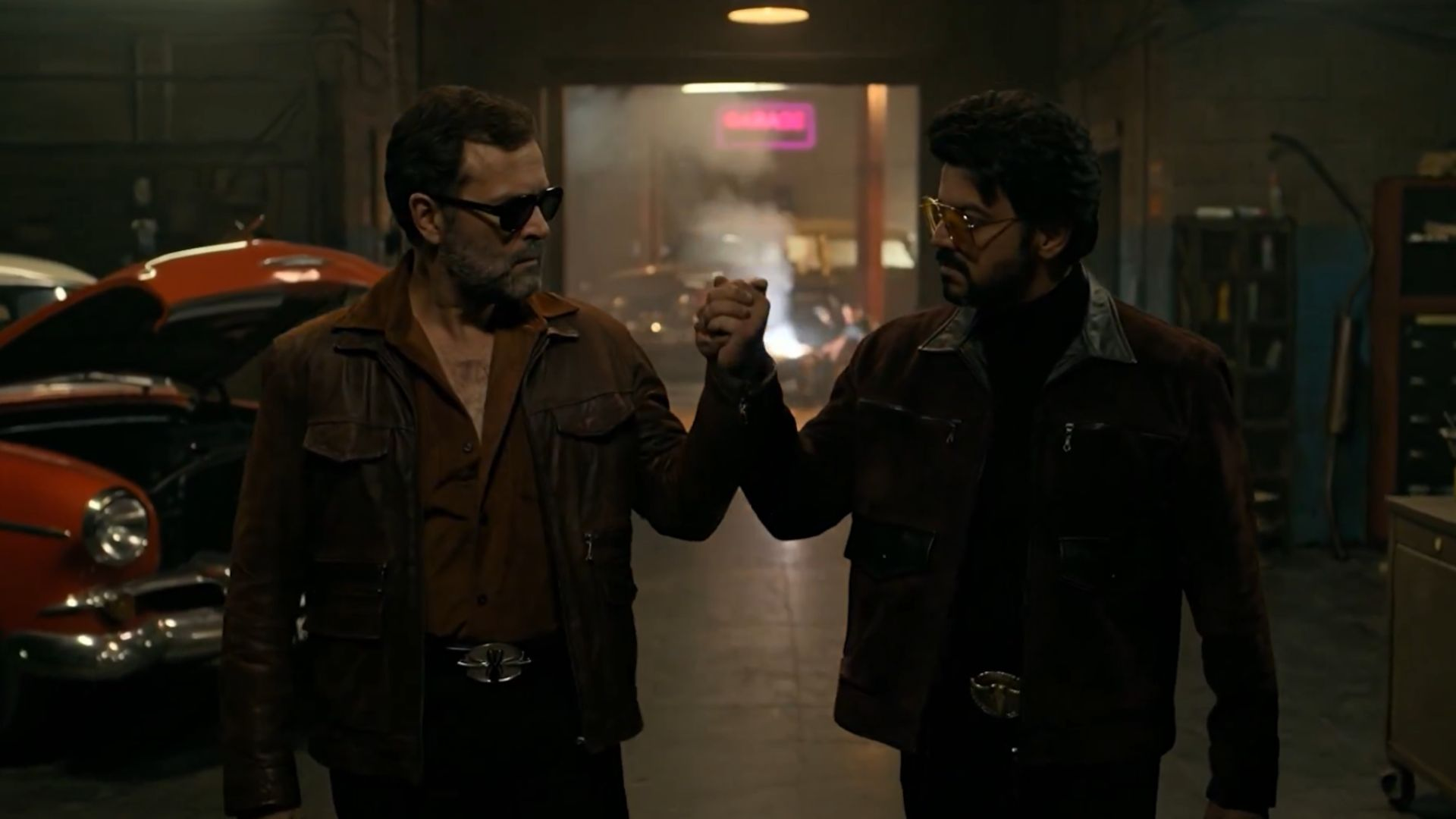 Rahul Gandhi and C. Vijay