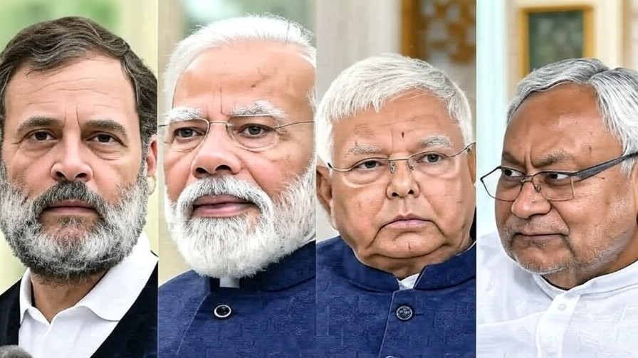 lalu nitish modi and rahul