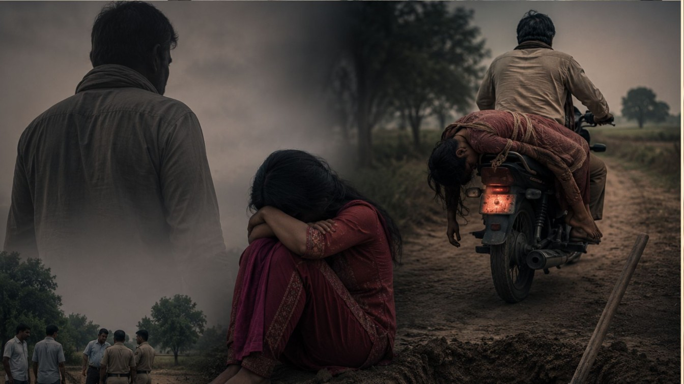 AI  image of Father killing gis daughter