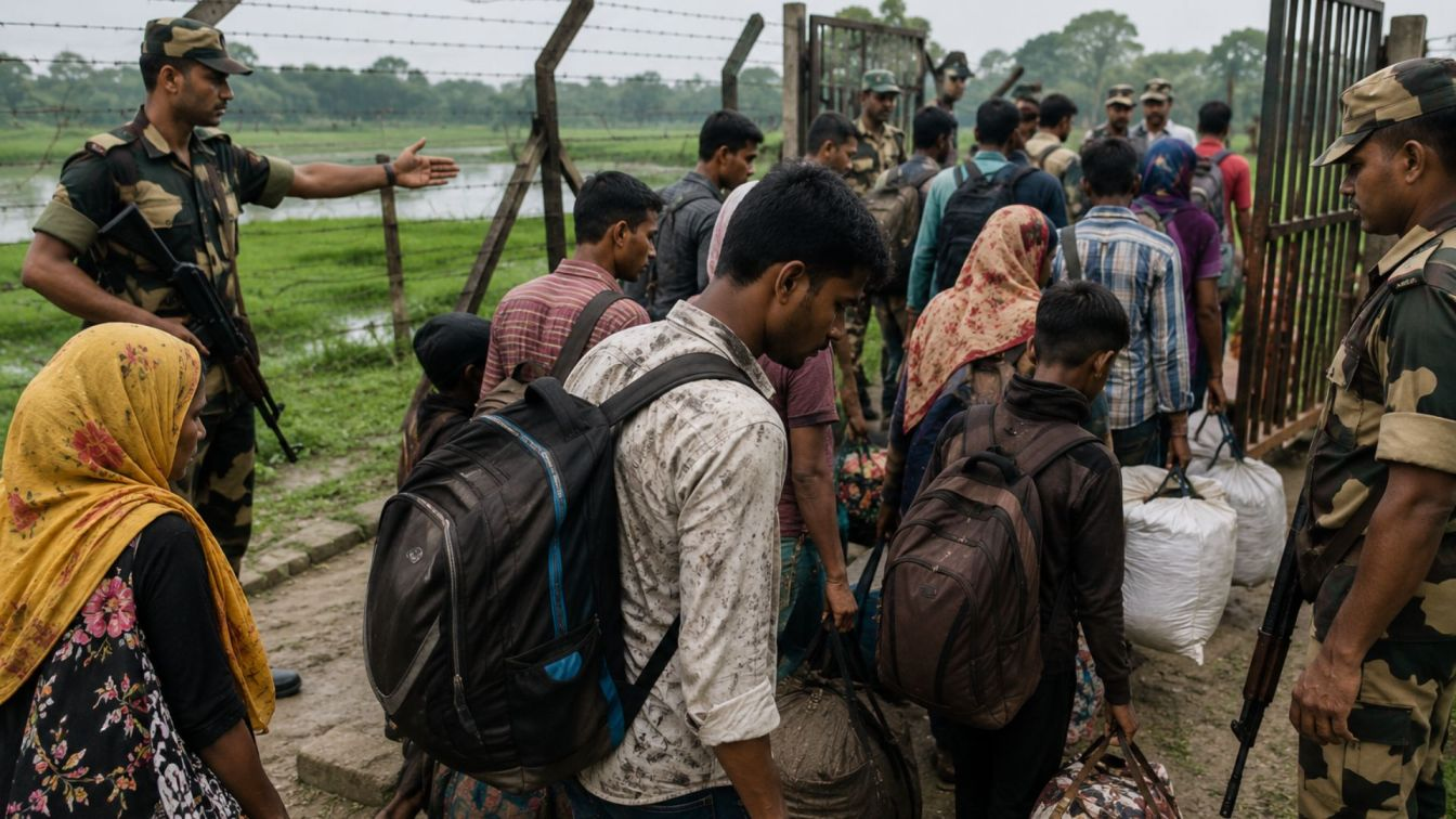 Bangladeshi immigrant AI Image