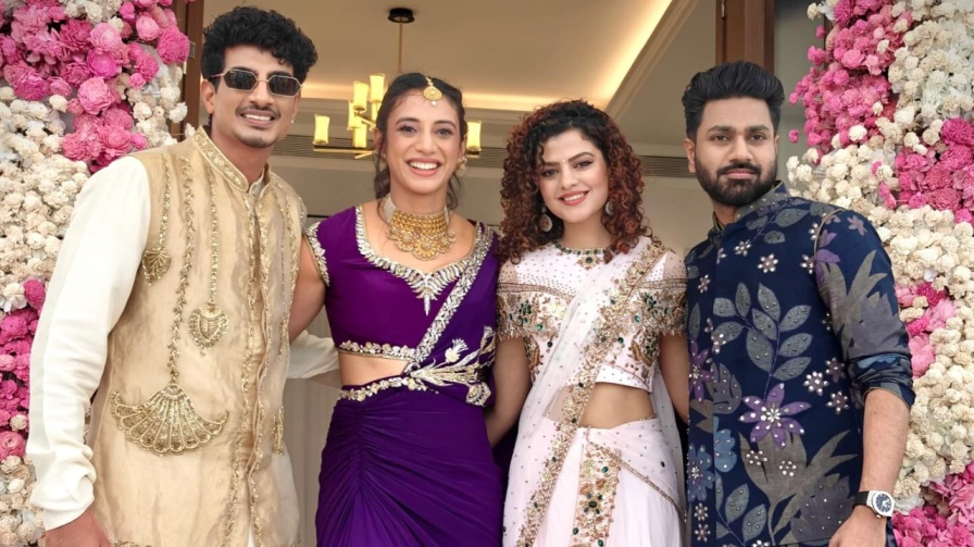 Smriti Mandhana Wedding Photo