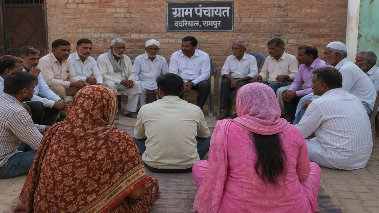 ai generated image of panchayat