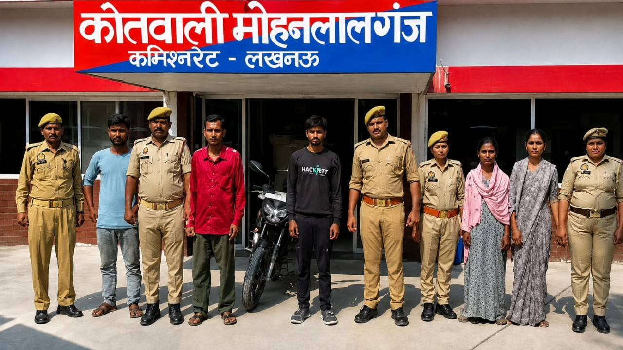 accused arrested in a case