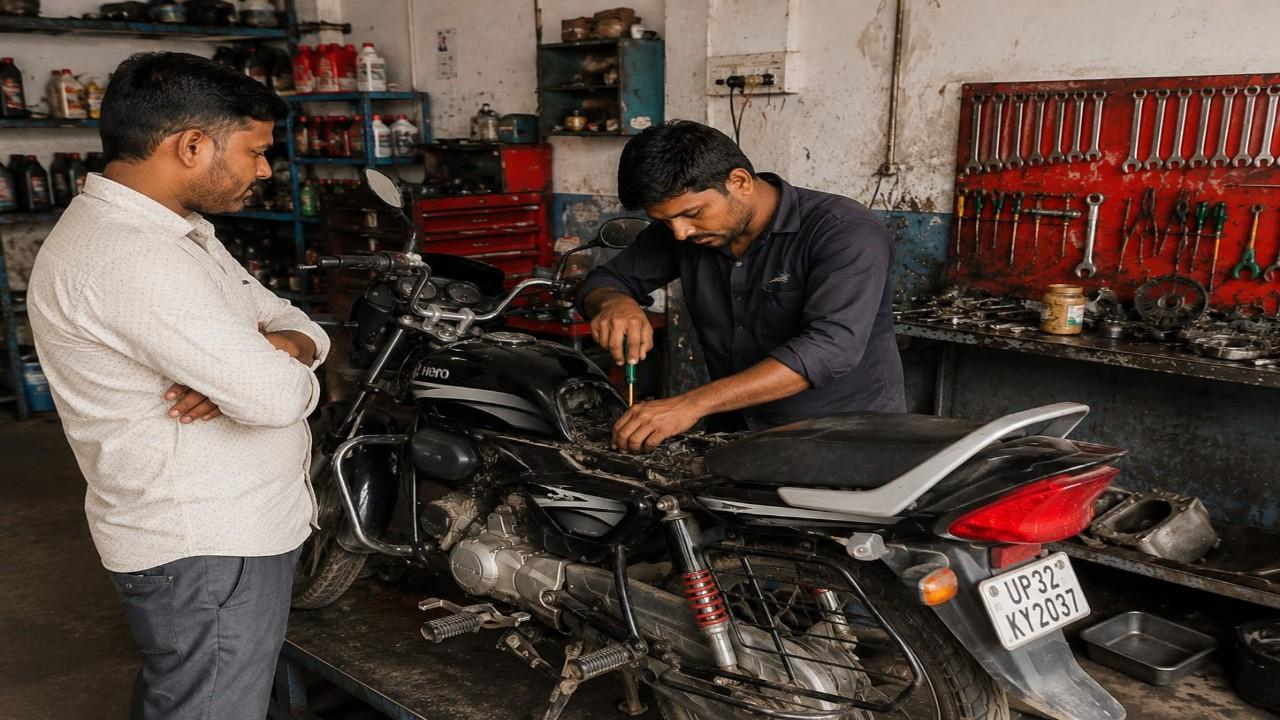 bike repairing