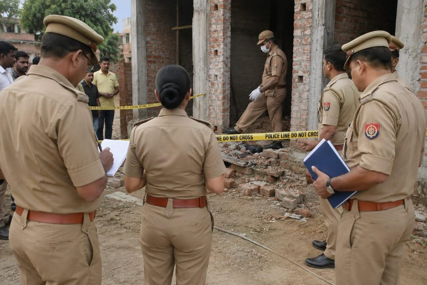 up police team ai generated image