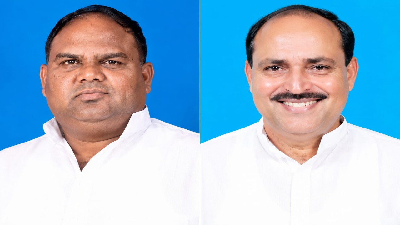  MLA  Ashutosh Maurya and Rakesh Pandey 