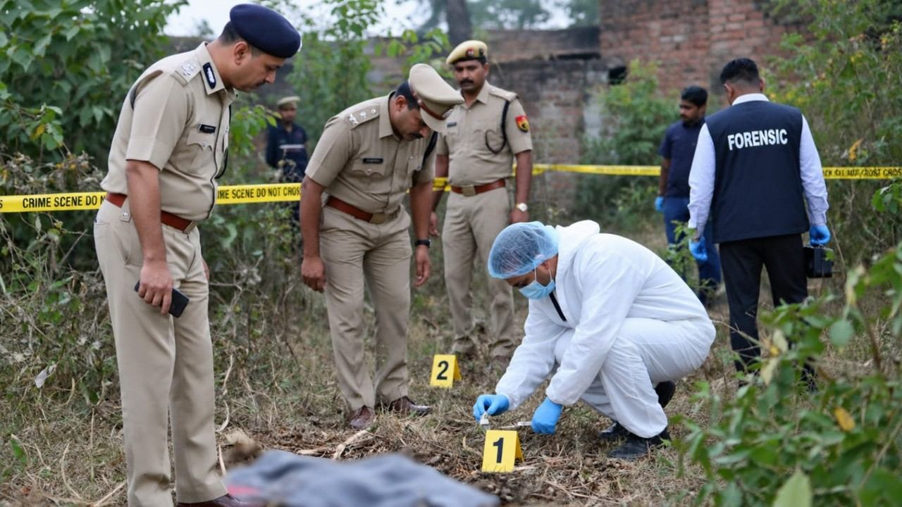 ai generated image of crime scene