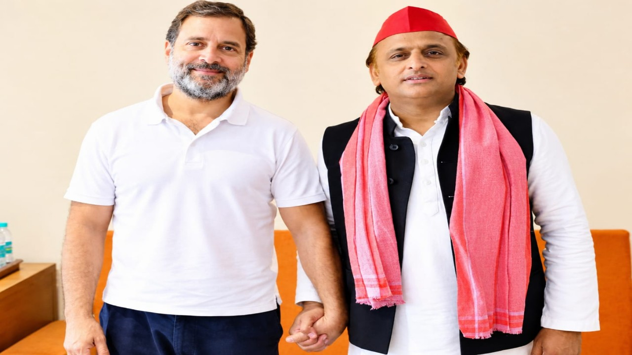 Rahul Gandhi and Akhilesh Yadav