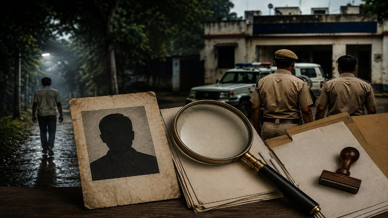 ai generated image of a crime case