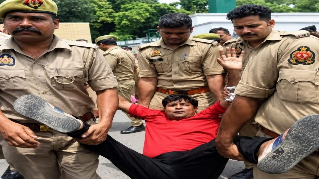 up teacher protest