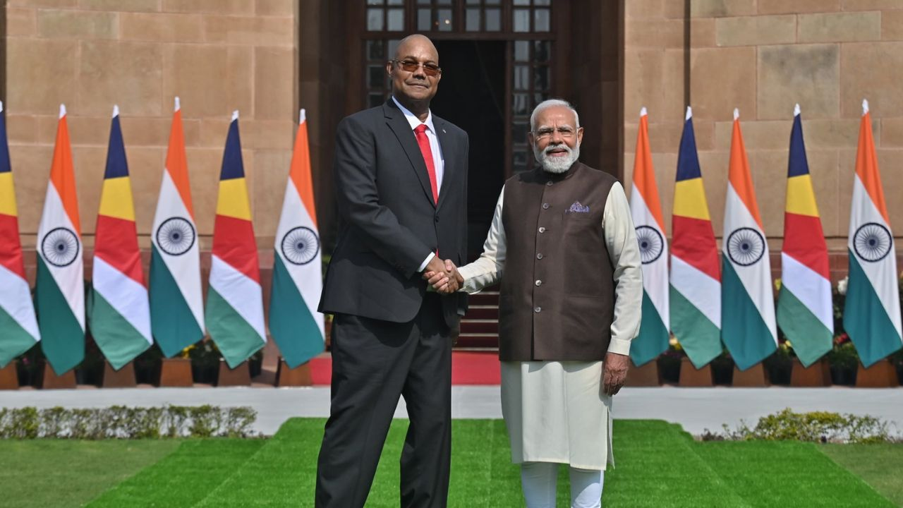 India and Seychelles