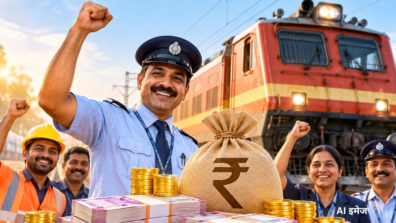 भारतीय रेलवे AI इमेज Photo Credit: ChatGPT