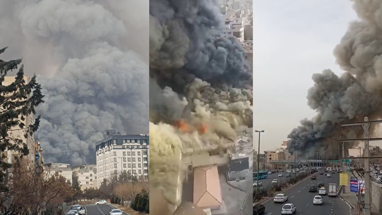 Iran Massive Fire News