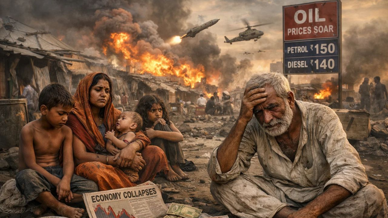 ai generated image of poor people