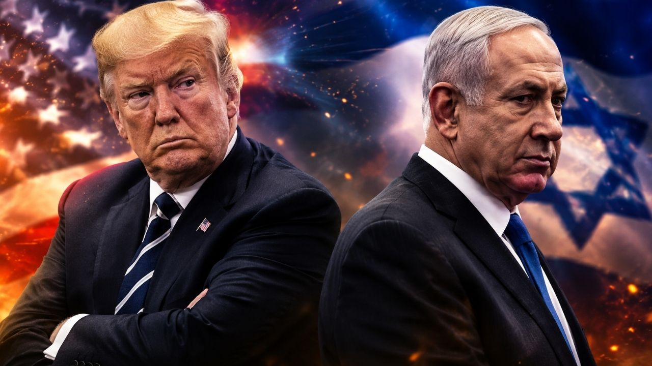 Donald Trump and Benjamin Netanyahu