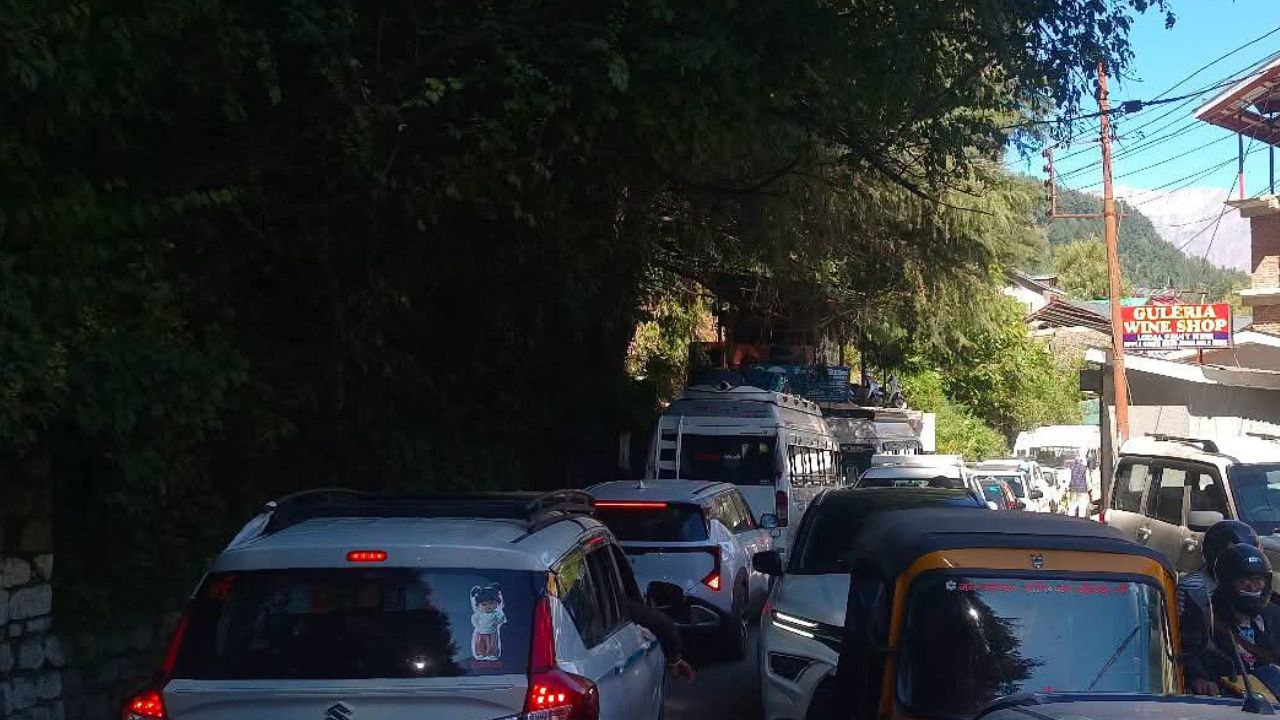 Manali Traffic Jam 